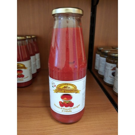 Bottiglie Passata di pomodoro  siccagno di Villalba  680 g